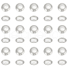   30Pcs 925 Sterling Silver Beads Caps STER-PH0002-80-1