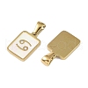 Constellations Natural White Shell Pendants STAS-M338-01F-G-2