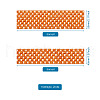 2 Rolls 2 Sizes Polyester Elastic Ribbon EW-TA0001-02G-16
