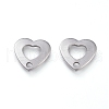 Non-Tarnish 304 Stainless Steel Charms STAS-L232-084P-1