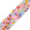 Natural Freshwater Shell Dyed Beads Strands SHEL-M018-12-13-1