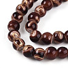Baking Painted Glass Beads Strands DGLA-N010-6mm-08-3