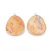 Natural Mixed Gemstone Pendants G-E526-09-3