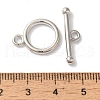 Rack Plating Brass Toggle Clasps KK-A225-06P-3