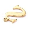 PVD Vacuum Plating  304 Stainless Steel Charms STAS-H112-S-G-3