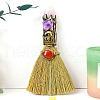 Natural Rose Quartz Witch Brooms PW-WGC2C5C-02-1