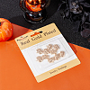 Beebeecraft 10Pcs Halloween Themed Brass Pendants KK-BBC0015-68B-6