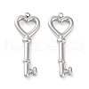 Non-Tarnish 304 Stainless Steel Pendants STAS-L022-374P-1