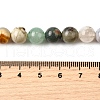 Natural Quartz Crystal & Rhodochrosite & Rose Quartz & Amethyst & Strawberry Quartz & Tourmalinated Quartz/Black Rutilated Quartz Beads Strands G-B143-A01-8mm-5