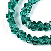 Transparent Glass Beads Strands GLAA-N018-4mm-04-3