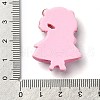 Cartoon Girls Opaque Resin Decoden Cabochons RESI-S392-01B-05-3