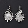 Natural Quartz Crystal Pendants G-P496-05P-21-1