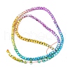 Electroplated Synthetic Non-magnetic Hematite Beads Strands G-A263-H01-02-2