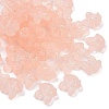 Frosted Transparent Acrylic Beads OACR-P029-18B-02-2