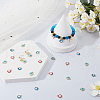 SUNNYCLUE 60Pcs 3 Colors Epoxy Resin Enamel Evil Eye Charms RESI-SC0003-27-4
