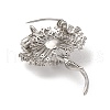 Brass Micro Pave Cubic Zirconia Findings KK-D378-31P-2