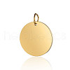 Ion Plating(IP) 304 Stainless Steel Pendants STAS-I311-32G-G-1