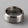 201 Stainless Steel Plain Band Ring for Women RJEW-WH0010-06A-MP-2