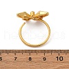 304 Stainless Steel Adjustable Cuff Rings for Women RJEW-B131-01C-4