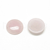 Natural Rose Quartz Cabochons X-G-R416-10mm-48-2