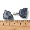 Natural Sodalite Pendants G-Z067-02P-03-4