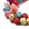 Synthetic Turquoise Beads Strands G-B140-B01-01-3
