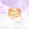 304 Stainless Steel Cuff Rings RJEW-D306-25G-1