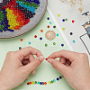 WADORN 14 Strands 14 Style Imitate Austrian Crystal Bicone Glass Beads Strands GLAA-WR0001-01-4