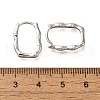 925 Sterling Silver Hoop Earrings STER-M018-08P-3