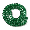 Baking Plating Glass Beads Strands X1-GLAA-H036-01A-4
