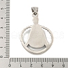 316 Surgical Stainless Steel Pendants STAS-E212-119AS-3