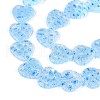 Handmade Millefiori Glass Beads Strands LAMP-T021-29D-3