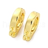 Brass Fold Over Clasps KK-Z078-44G-1