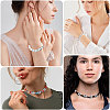 CHGCRAFT 40Pcs 2 Styles Handmade Porcelain Beads PORC-CA0001-19-7