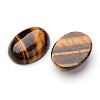 Natural Tiger Eye Oval Cabochons X-G-L394-06-25x18mm-2