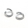 Tarnish Resistant 304 Stainless Steel Jump Rings STAS-E043-8x1mm-2