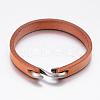 Cowhide Leather Bracelets BJEW-G575-09B-2