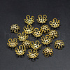 Plated Iron Bead Caps IFIN-S696-19G-1-3