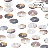 Black Lip Shell Pendants SHEL-S274-77-5