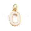 Rack Plating Brass Pendants KK-C065-05O-G-1