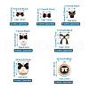 Alloy Enamel Pendants ENAM-TA0002-10-10