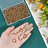 SOFPLATE 120Pcs Tibetan Style Alloy Toggle Clasps STAS-SP0001-62-3