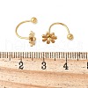304 Stainless Steel Stud Earrings EJEW-E603-01B-G-2