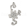 304 Stainless Steel Pendants STAS-V016-22P-1