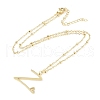 304 Stainless Steel Pendant Necklaces NJEW-H029-02G-Z-2