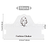 Fingerinspire Cardboard Necklace Display Cards CDIS-FG0001-43-2