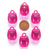 Autumn Theme Transparent Acrylic Pendants TACR-T024-04B-906-4