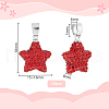   12Pcs Polymer Clay Rhinestone Pendants RB-PH0001-56-2