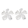 304 Stainless Steel Stud Earrings for Women EJEW-K306-20P-4