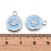 304 Stainless Steel Pendants STAS-N108-07B-P-3